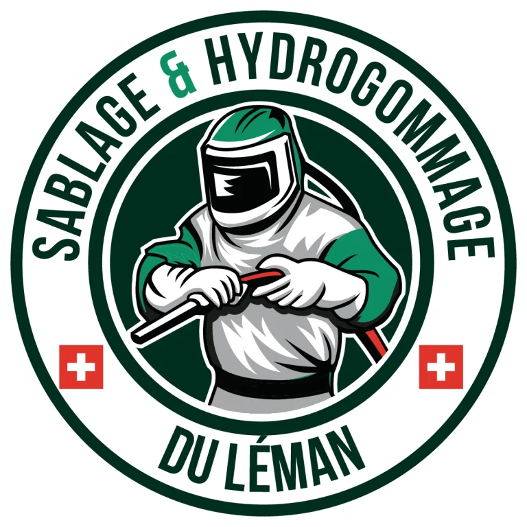 logo sablage et hydrogommage du léman